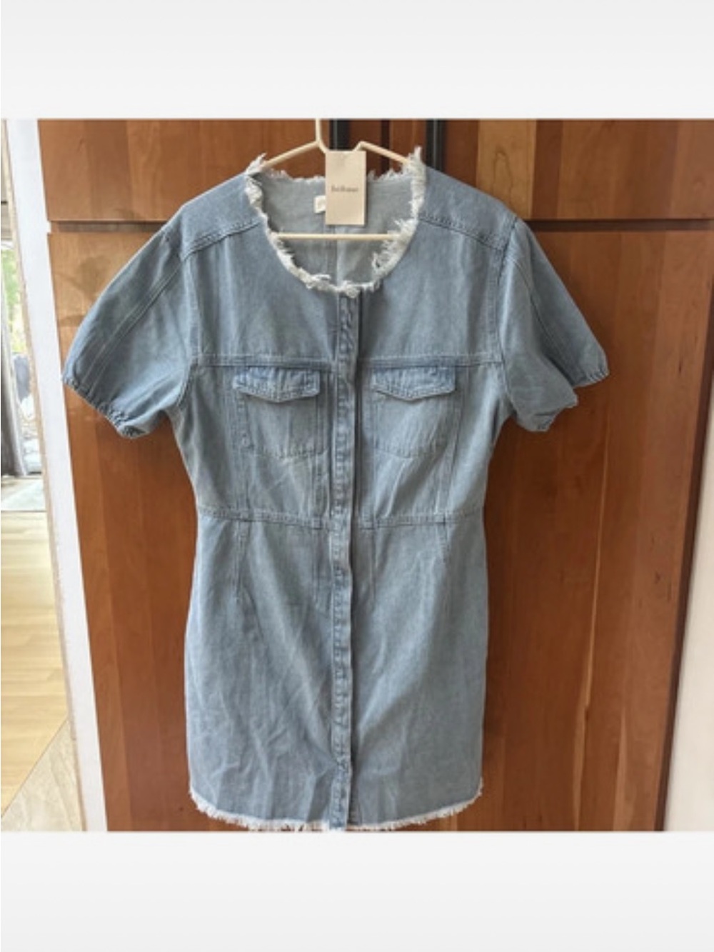 Bohme denim dress size large - Picture 2 of 4